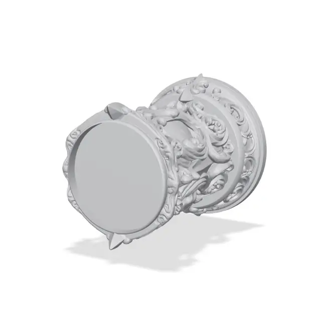 40-65mm Skull tea light and candle holder — modelo 3D