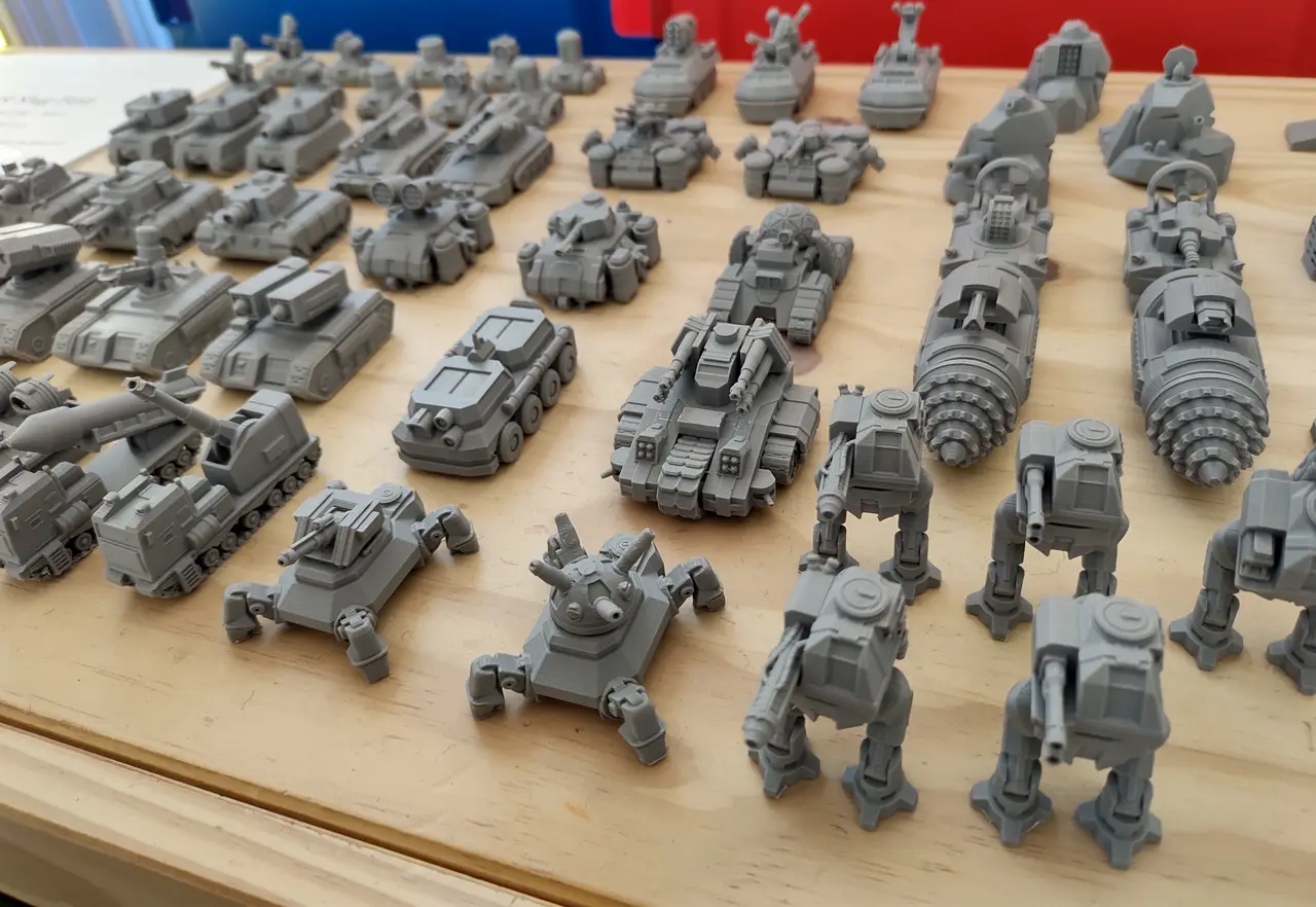 Panzershrieeek !!! (tank miniatures and wargame rules) — modelo 3D