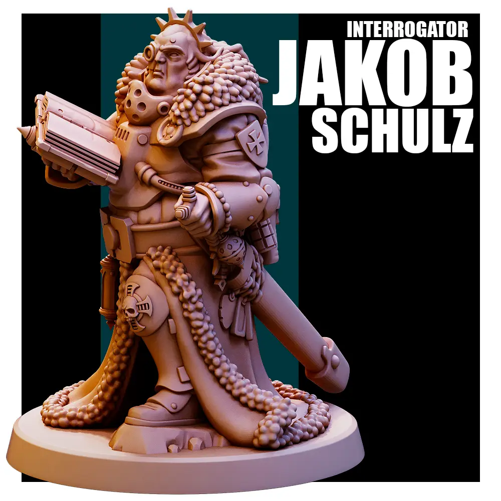 Interrogator Jakob Schulz (FREE model) — modelo 3D
