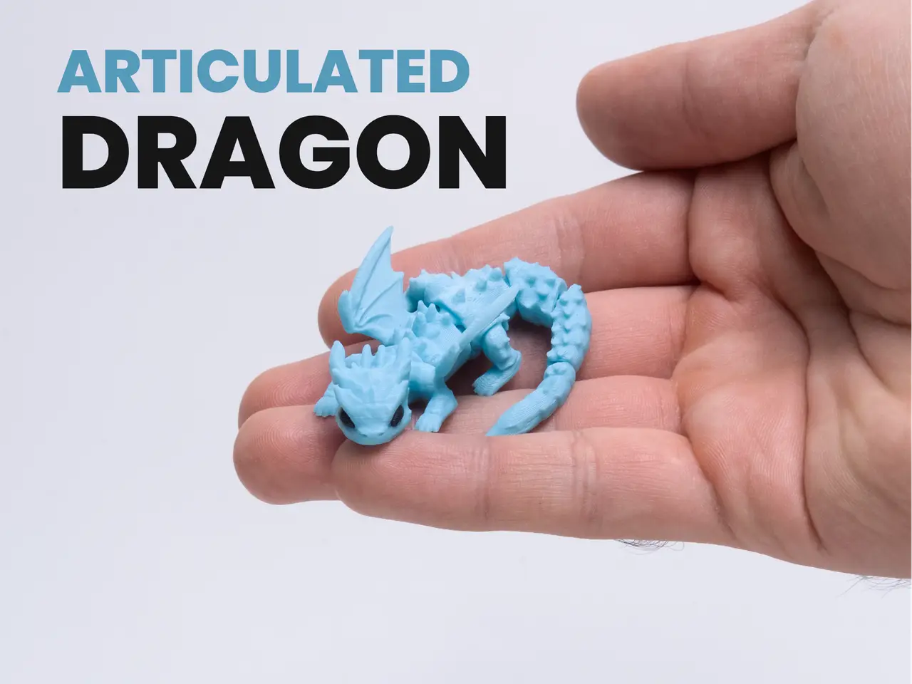Articulated Dragon — modelo 3D