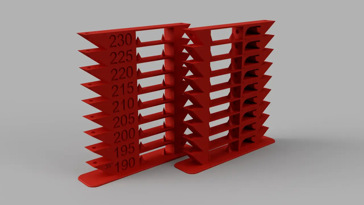 All in One Temperature & Bridging Tower - PLA & PETG GCode included — modelo 3D