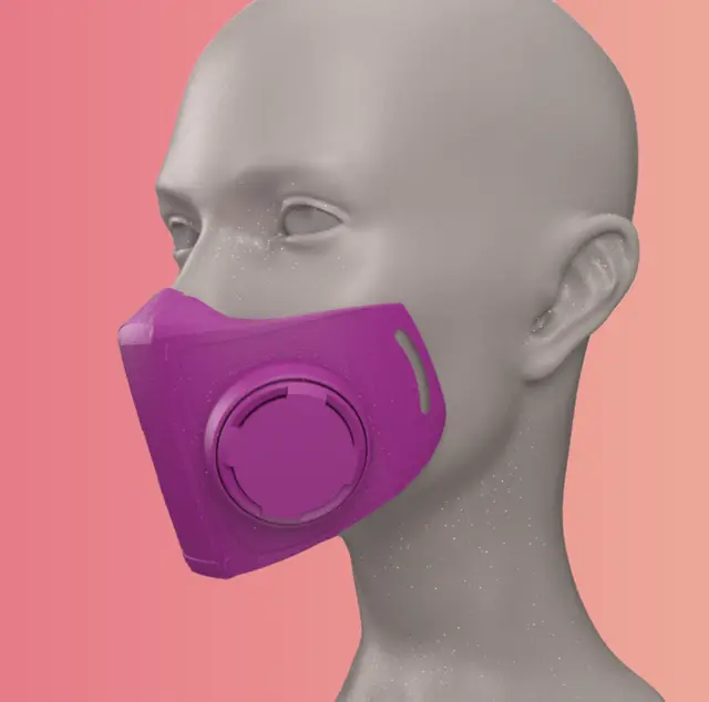 N95 masks against Coronavirus COVID19 #HackThePandemic — modelo 3D