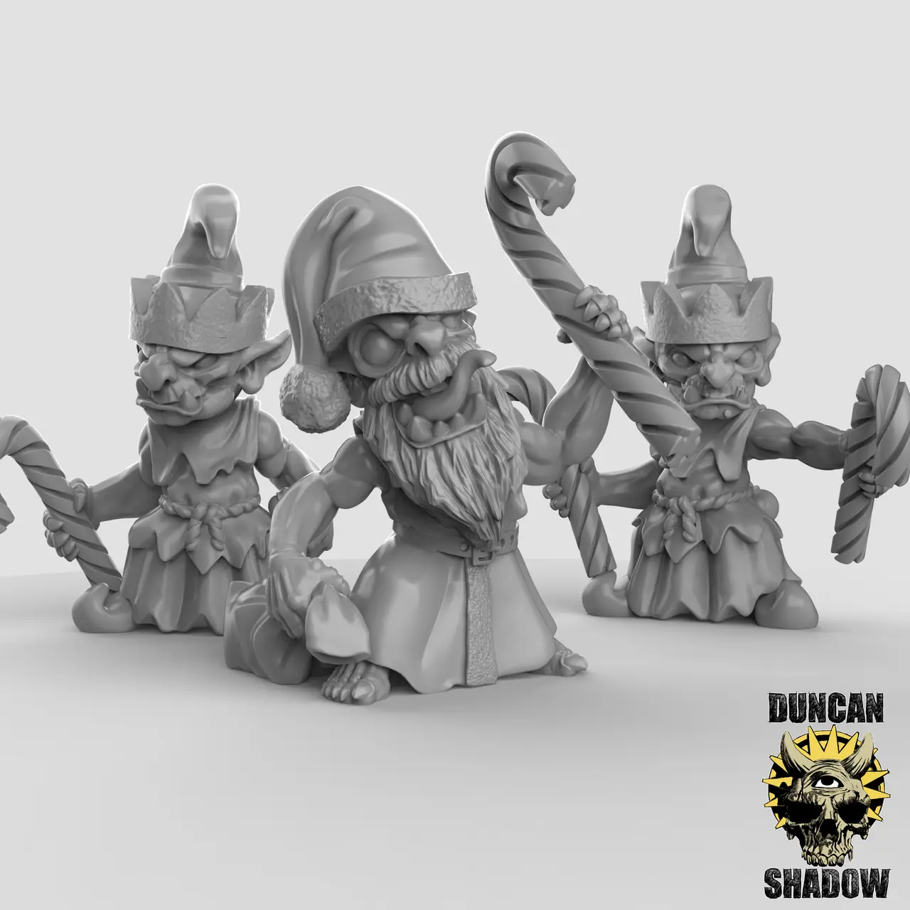 Christmas Goblins (Multipart Kit) (PreSupported) — modelo 3D