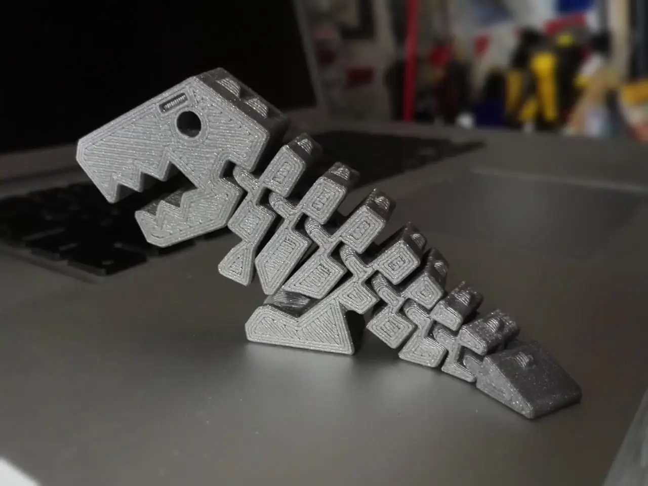 Flexi Rex with stronger links — modelo 3D