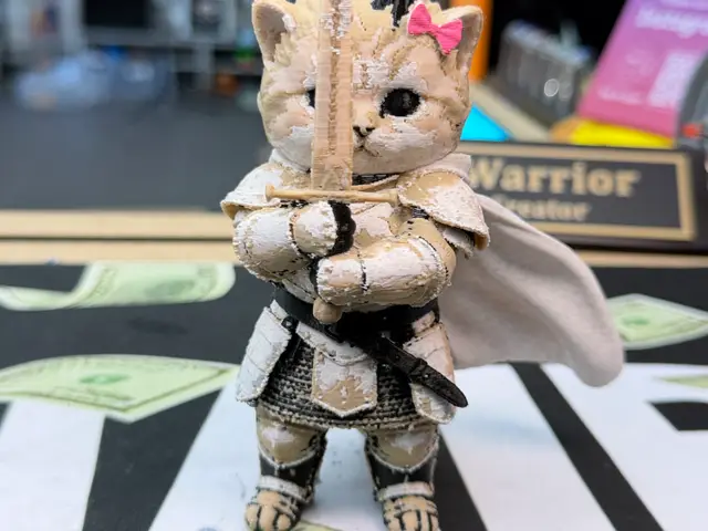 Meme Katze Ritter — modelo 3D