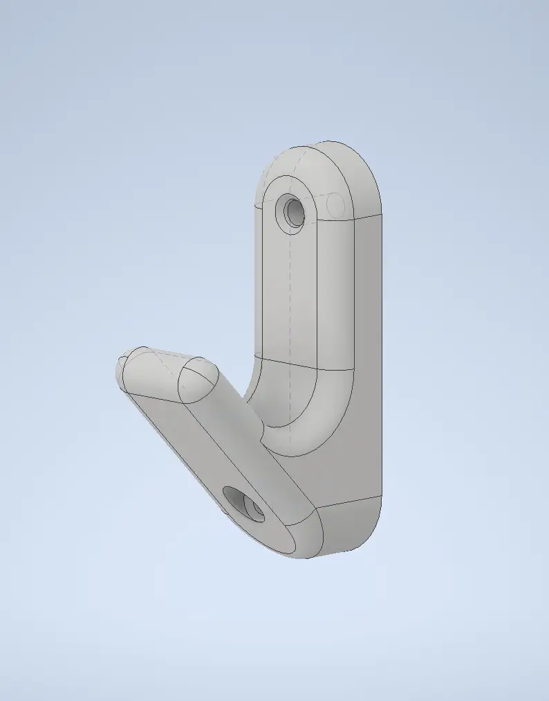 Heavy Rounded Hook — modelo 3D