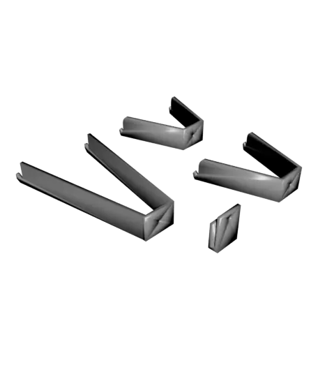 Universal Wall Display Hanger for Venetian Masks | 3 Sizes Included | No Supports | Free STL — modelo 3D