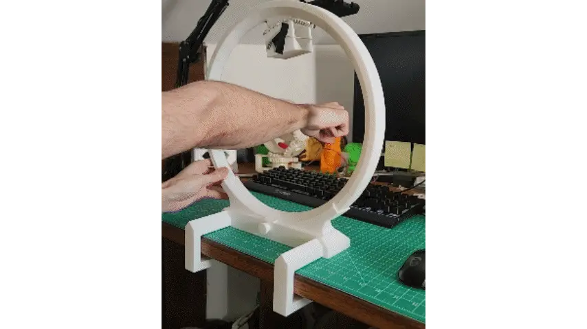 Forearm Photogrammetry Ring — modelo 3D