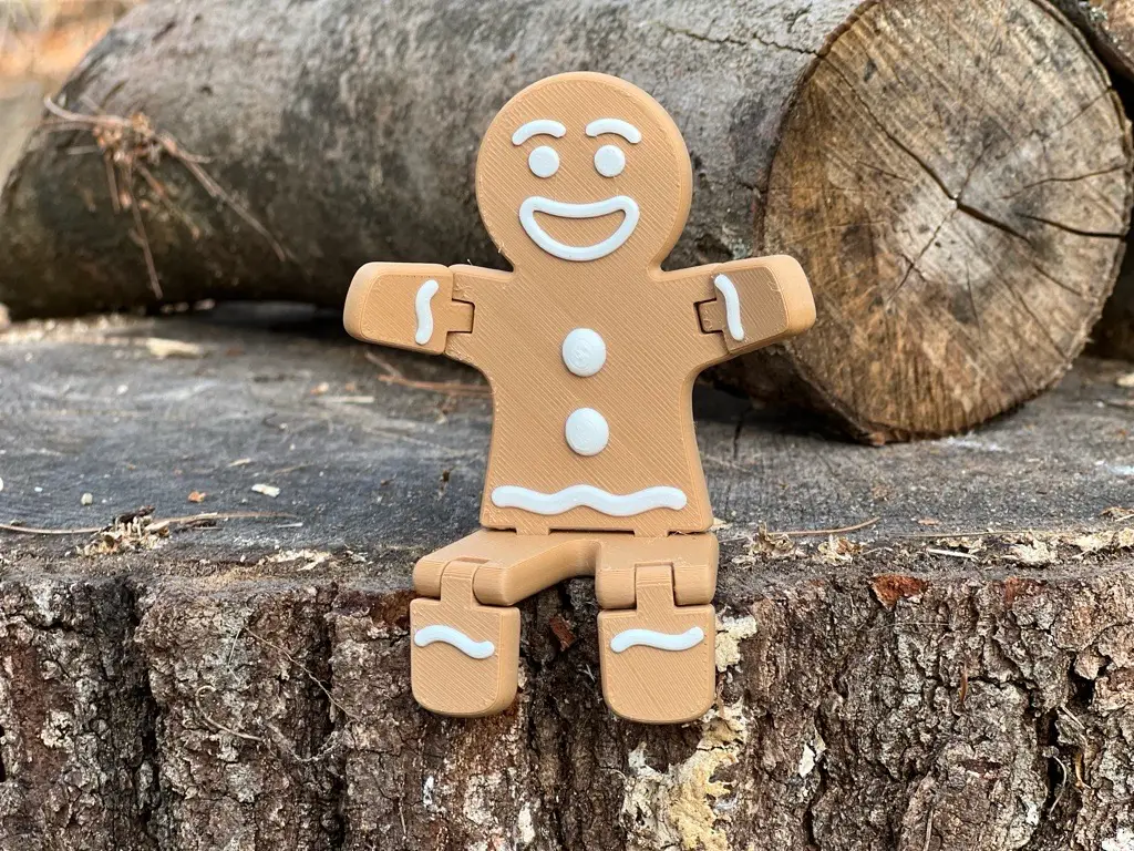 Easy Filament Swap Gingerbread Cookie — modelo 3D