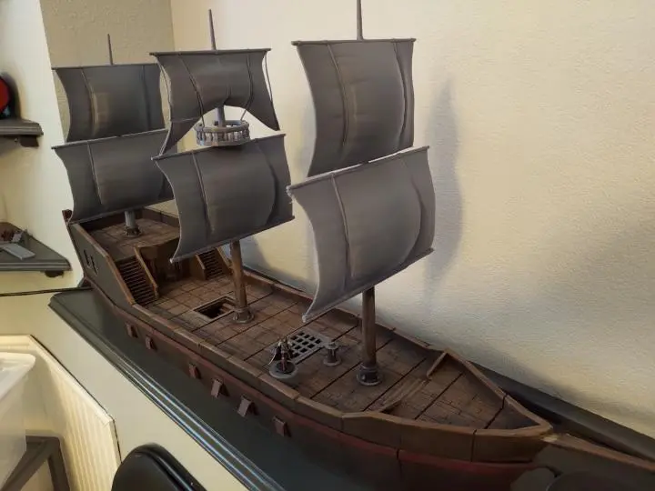 D&D Galleon — modelo 3D