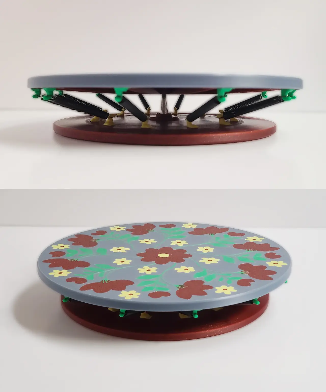 HovErgo Mouse Pad – Floral Pattern — modelo 3D