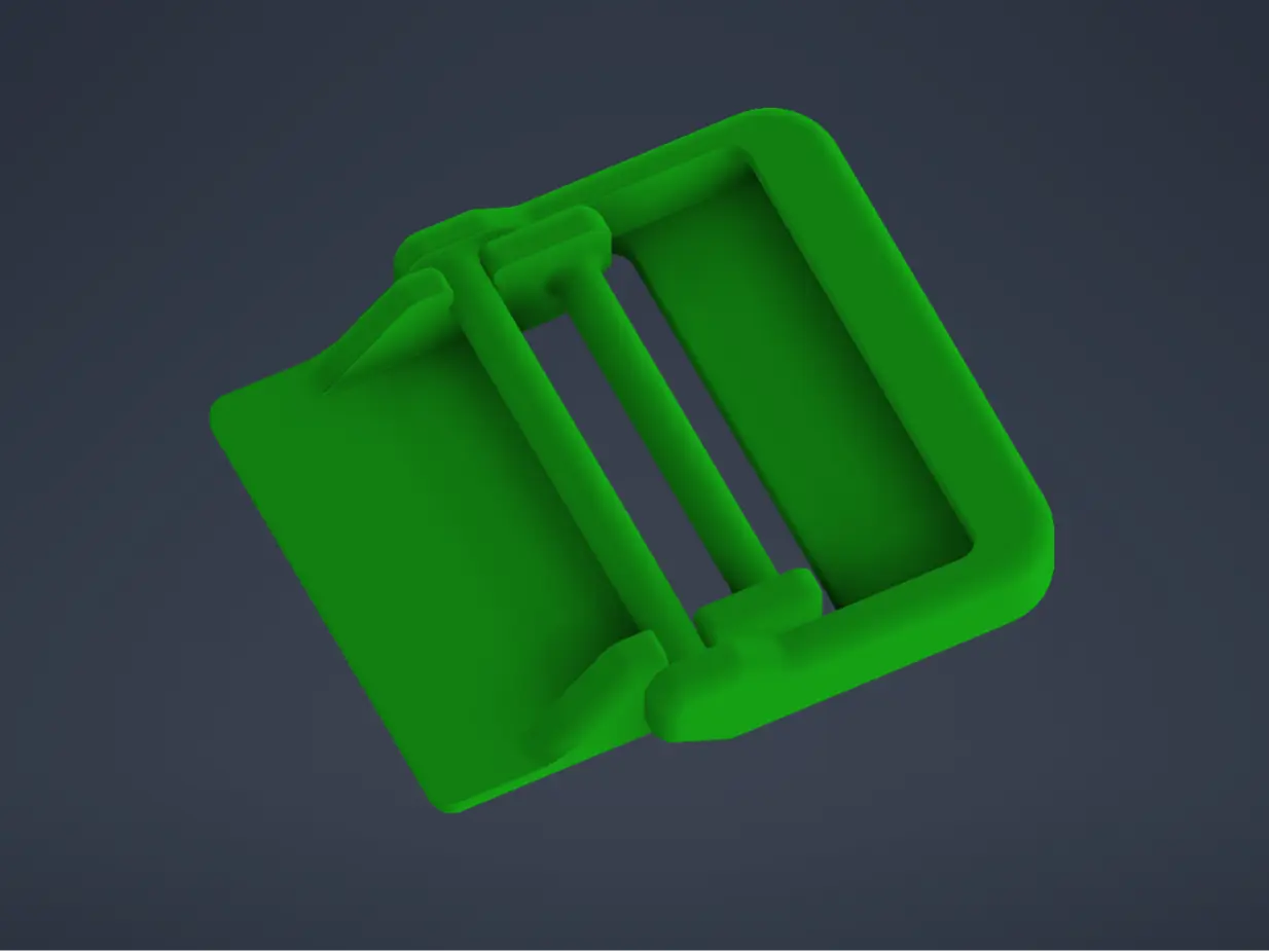 защелка на кейс зубр Zubr case latch — modelo 3D