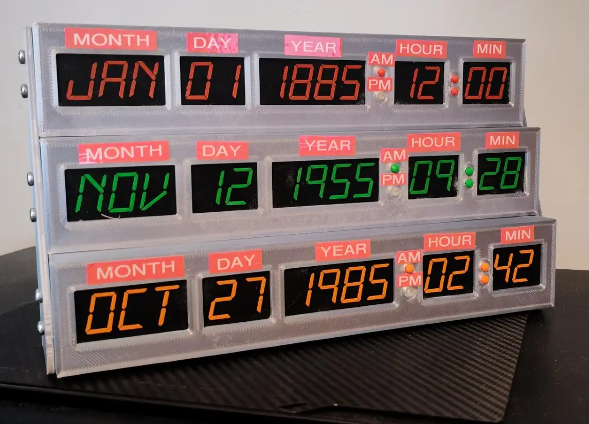 Back To The Future Time Circuits — modelo 3D