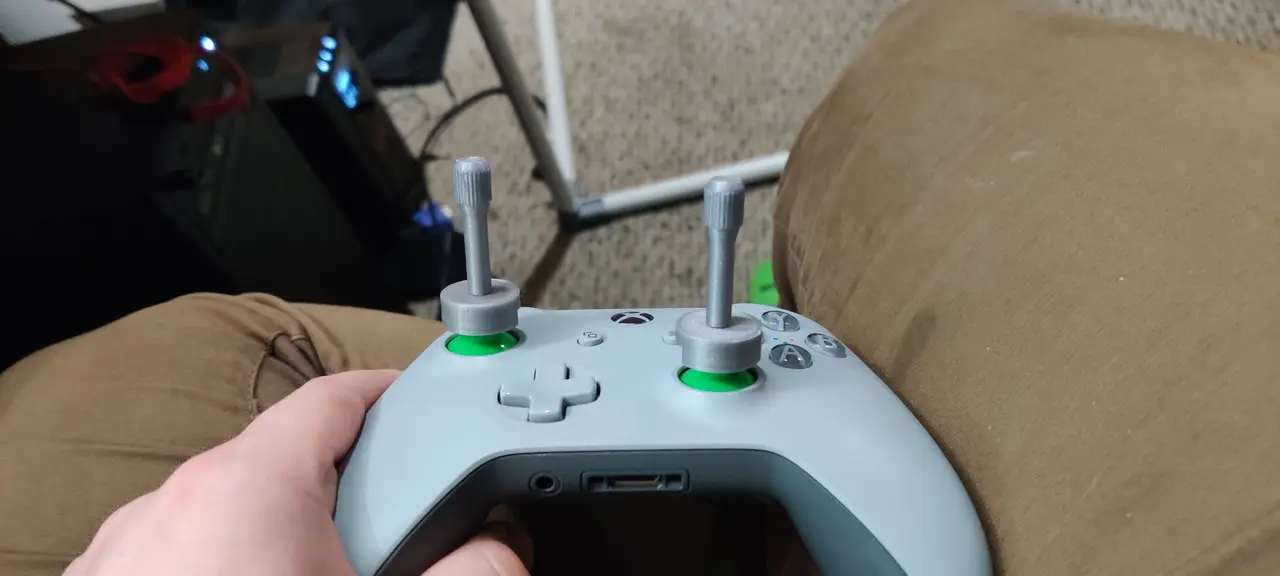 FPV Simulator thumb-stick — modelo 3D