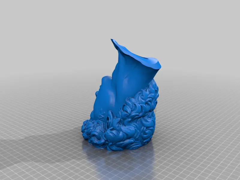 David flowerpot — modelo 3D