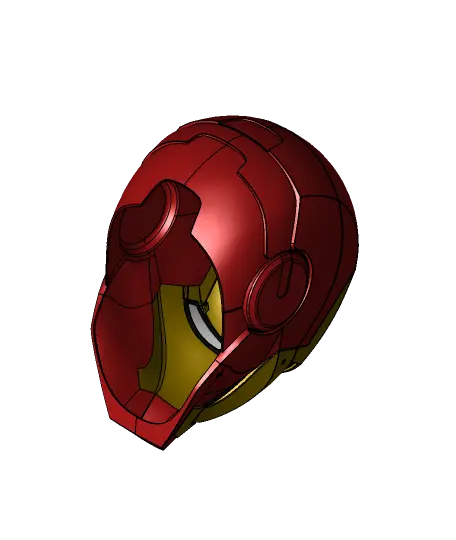 Iron Man Helmet (1).STEP — modelo 3D