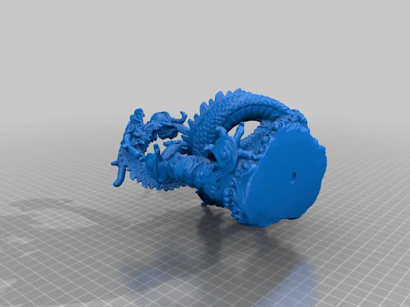 Dragon with pearl — modelo 3D