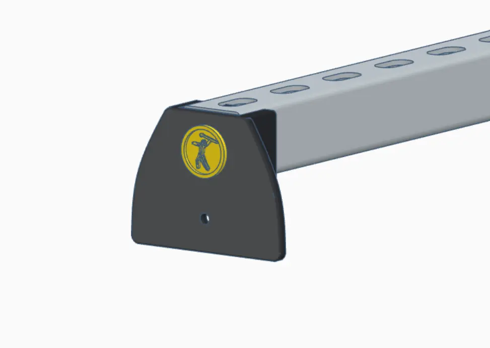 Universal Car Roof Rack Bracket /Bike Rack — modelo 3D