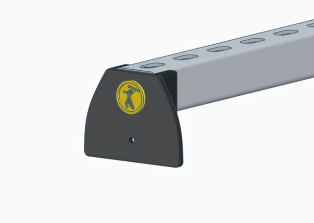 Universal Car Roof Rack Bracket /Bike Rack — modelo 3D
