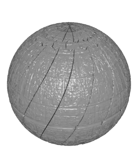 Deathstar Twist Fidget — modelo 3D