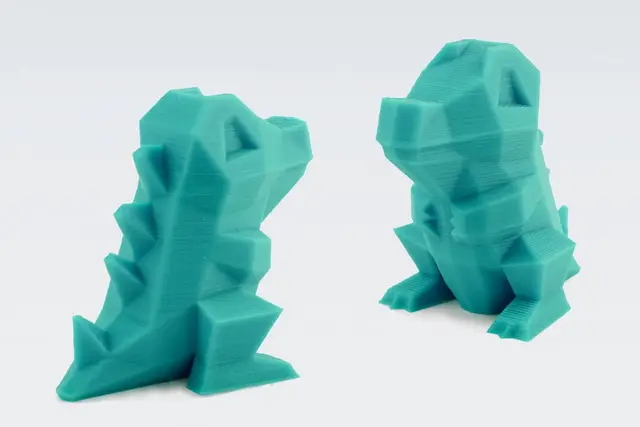 Low-Poly Totodile — modelo 3D
