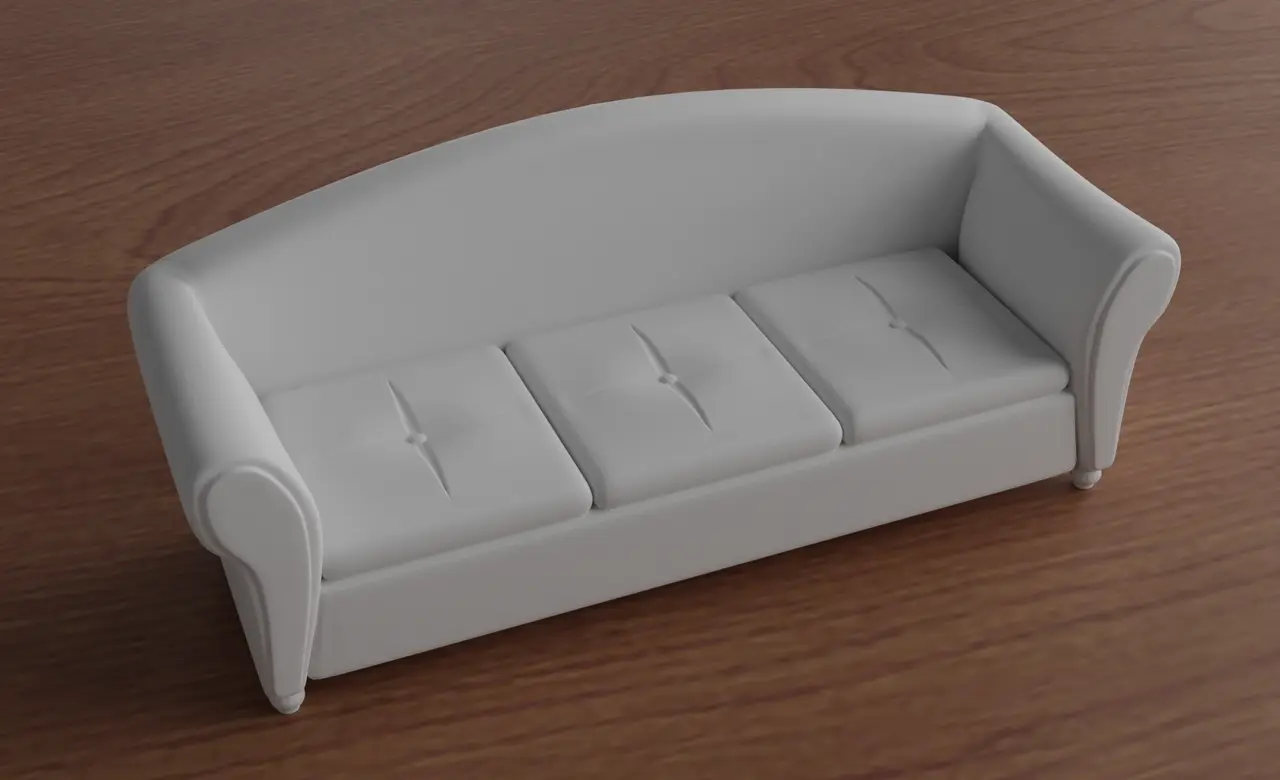 Sofa - Couch — modelo 3D