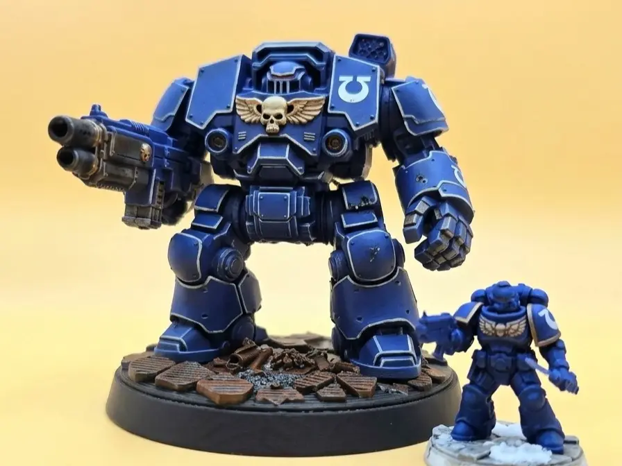 Tabletop Redemptor Dreadnaught Miniature — modelo 3D