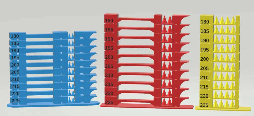 Ultimate Customizable Temperature Tower — modelo 3D