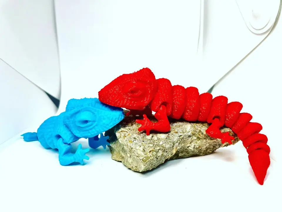ARTICULATED chameleon — modelo 3D