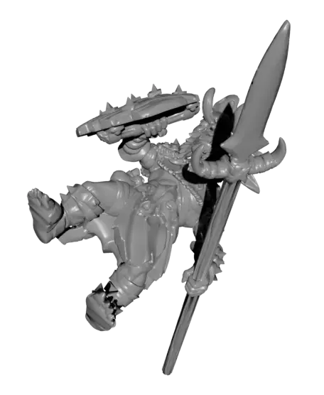 Goblin Guard - With Free Dragon - 5e DnD Inspired for RPG and Wargamers — modelo 3D
