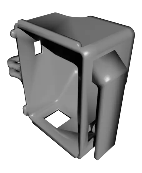 Glove-Friendly GoPro 7/8/9 Case — modelo 3D