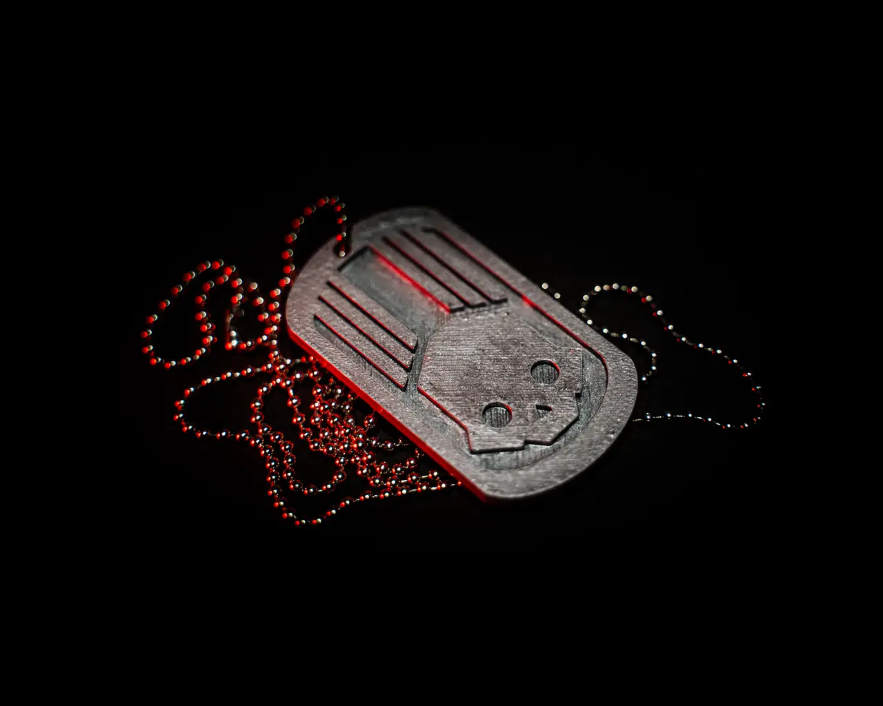Helldivers Dog Tag — modelo 3D