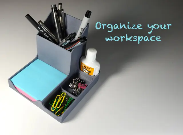 Desk Organizer — modelo 3D