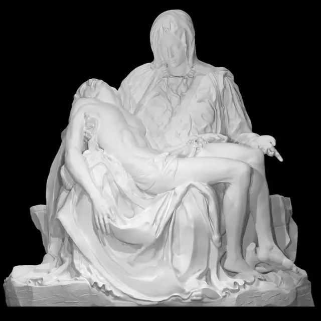 Pieta in St. Peter's Basilica, Vatican — modelo 3D