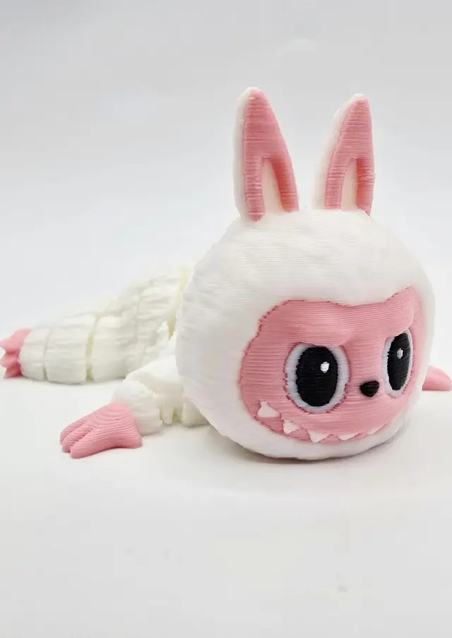FREE FLEXI LABUBU — modelo 3D