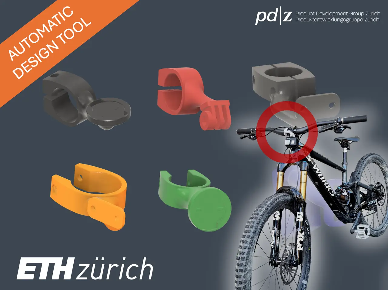 MIKE - Bicycle Mount Generator - Bike Connector Tool — modelo 3D