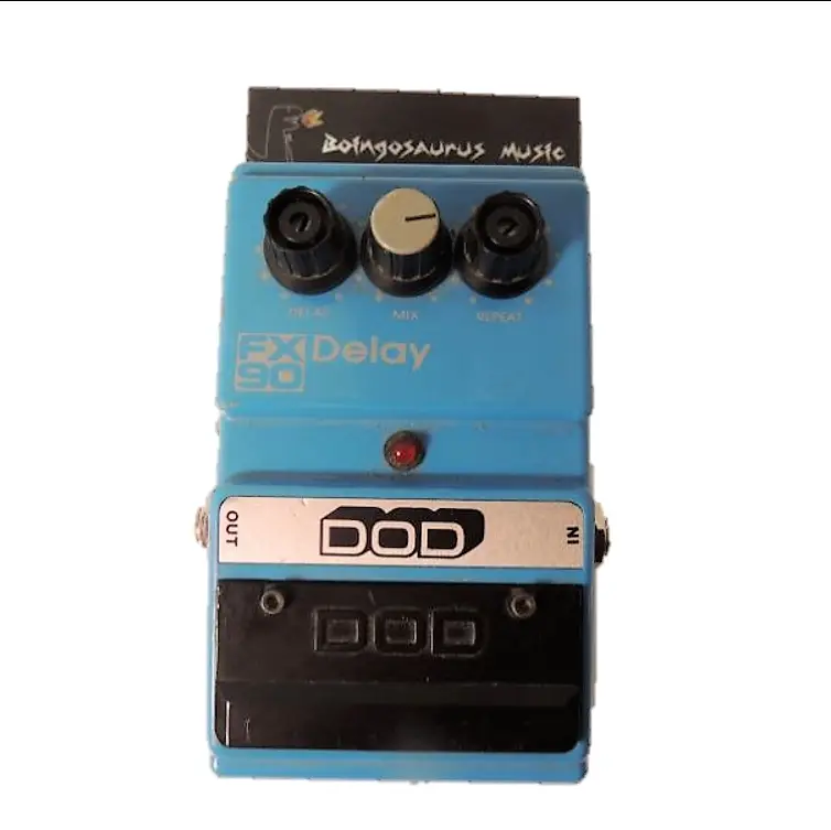 Battery Cover for Vintage DOD Guitar Pedal — modelo 3D