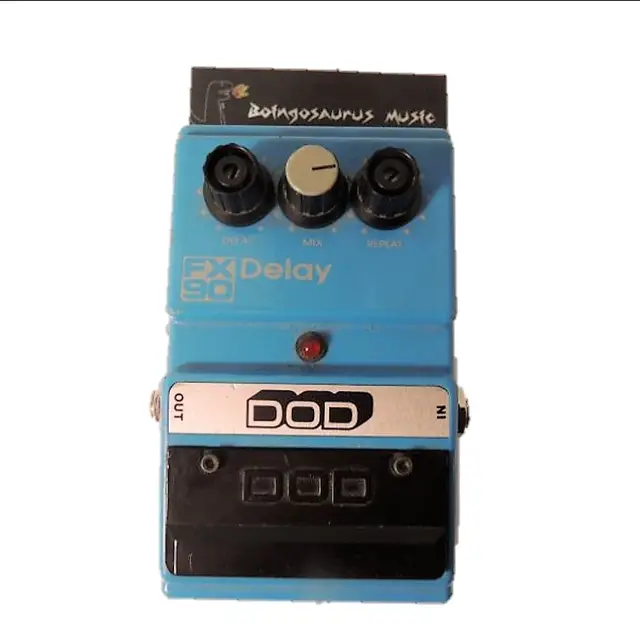 Battery Cover for Vintage DOD Guitar Pedal — modelo 3D