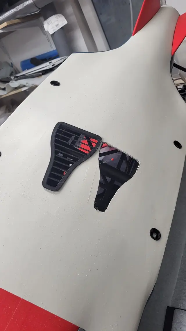 NACA air intake BH Viper 2m ( 120mm EDF opener) — modelo 3D