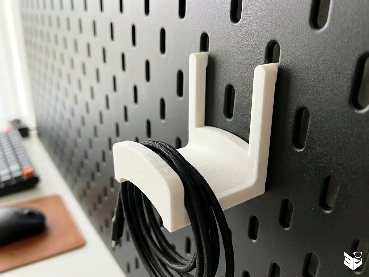 IKEA Skådis Cable Holder / Hook — modelo 3D