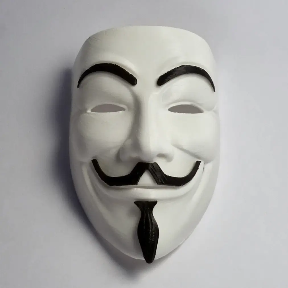 Anonymous Mask (Full Size) — modelo 3D