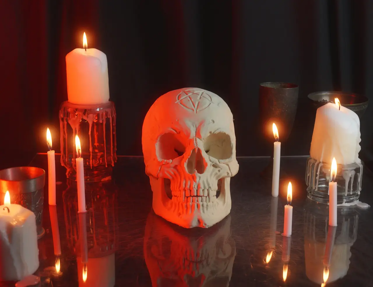 Vampire skull — modelo 3D