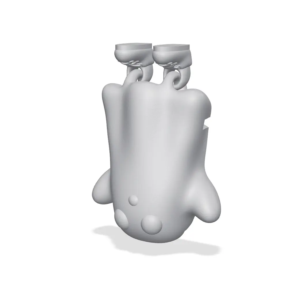 Ghost with Shoes Can Cover — modelo 3D