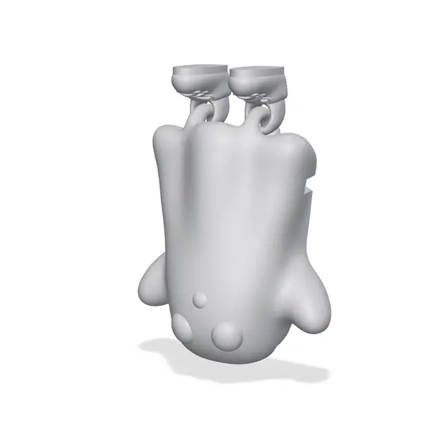 Ghost with Shoes Can Cover — modelo 3D