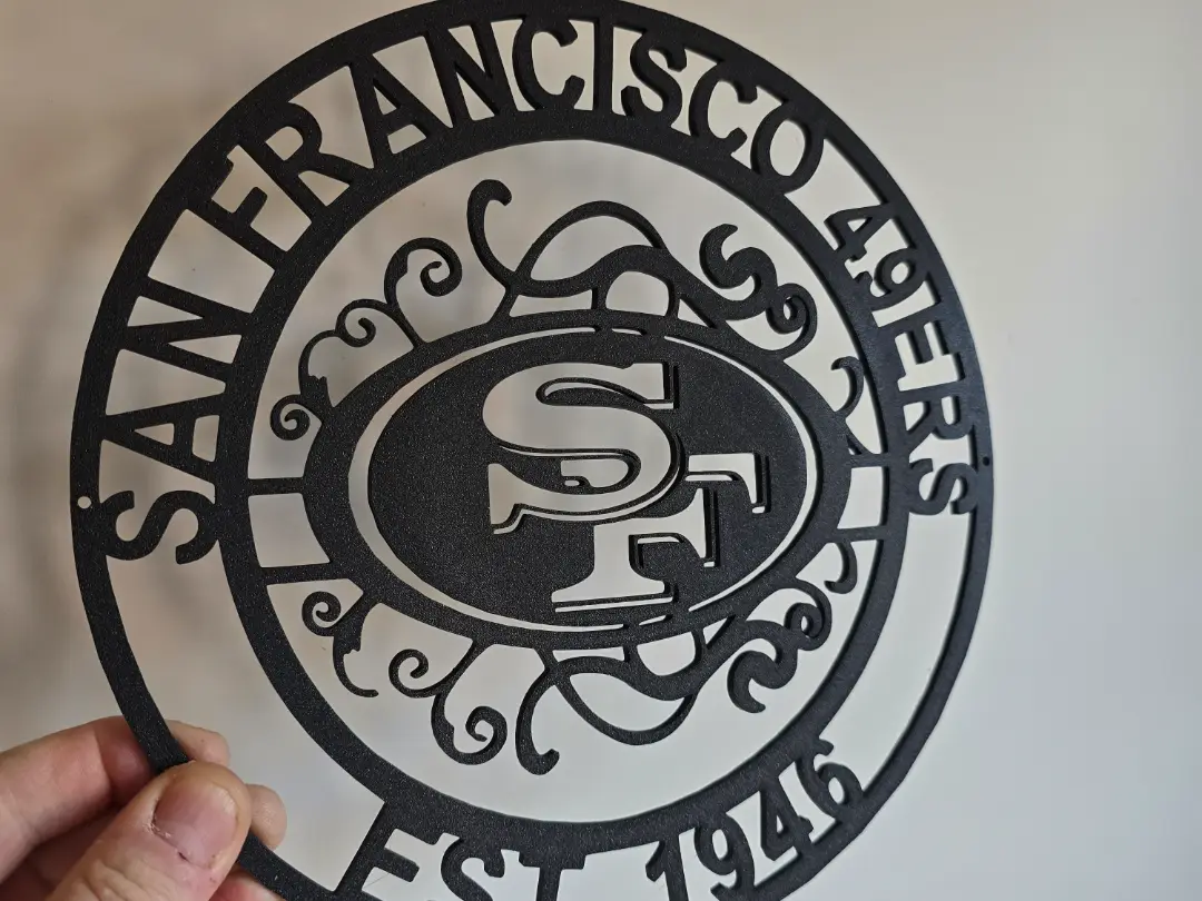 San Francisco 49ers wall art — modelo 3D