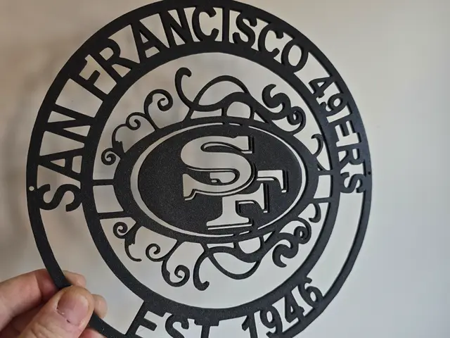 San Francisco 49ers wall art — modelo 3D