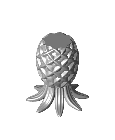 Pineapple Multi-Purpose Holder - Tropical Fun for Your Home Decor — modelo 3D