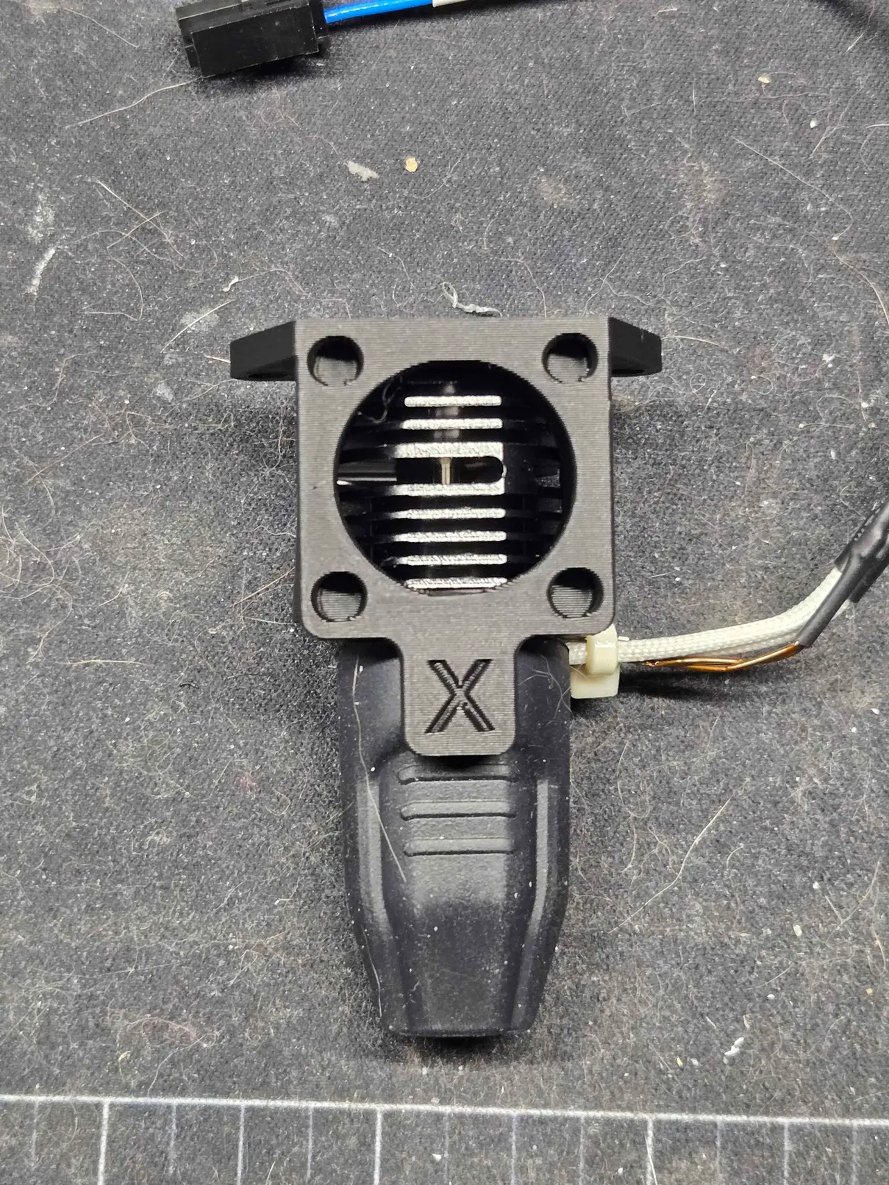 Vzbot Rapido X Fan mount for 2510 — modelo 3D
