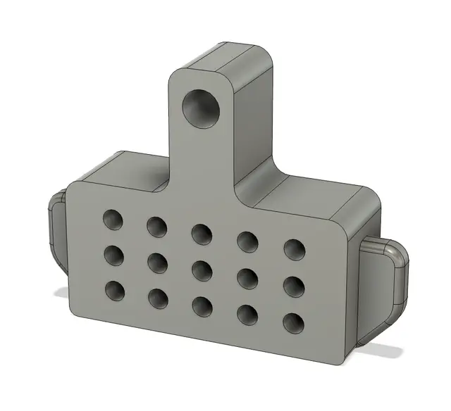 Shimano Brake Bleed Block — modelo 3D