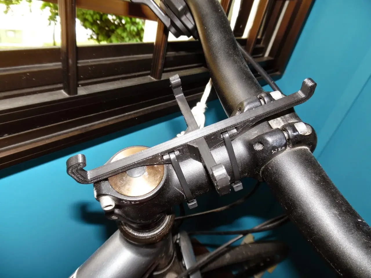 Easy Print Bicycle Phone Holder (Customizable) — modelo 3D